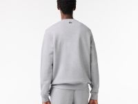 Мужской хлопковый свитшот Lacoste с флисом