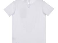 Блузка трикотажная с кружевом для девочки