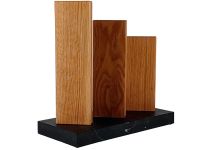 Подставка для ножей магнитная Woodinhome KS050SON-ST, дуб/мрамор