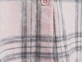 Рубашка в клетку для девочек, Розовый