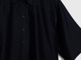 Блузка из лиоцелла, Черный