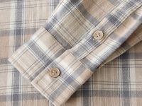 Рубашка из хлопковой фланели в клетку