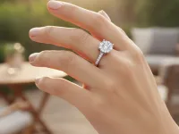 Кольцо из серебра э0612кц05153500_white