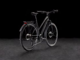 Женский велосипед Cube Kathmandu Pro Trapeze, год 2025, цвет Черный, ростовка 18