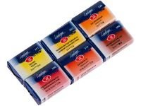 Набор акварели "Ладога" Палитра теплых цветов 6 шт х 2,5 мл, в пластиковом коррексе