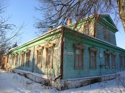Дом, в котором родился  поэт А.А. Лебедев