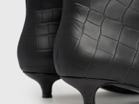 Ботильоны из натуральной кожи, Черный