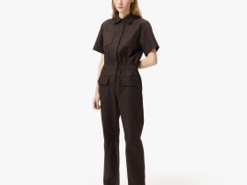 Женский комбинезон Lacoste классического кроя