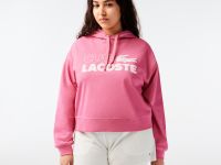Женская толстовка - худи Lacoste оверсайз