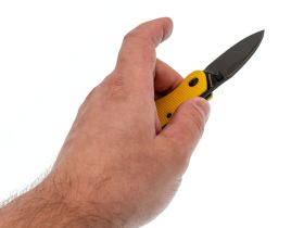 Складной нож Mr.Blade Rexbo Gen.2 blackwash сталь D2, рукоять Yellow