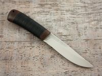 Нож разделочный "Шашлычный-мал." кожа, 95х18
