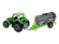 99824W Игрушечная машинка Welly Трактор с цистерной