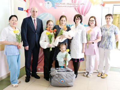 У солдата родился сын