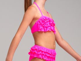 Купальный костюм трикотажный для девочек