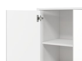 Шкаф-купе Бладвен 3-140x210 Белый