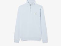 Мужской хлопковый свитер Lacoste на молнии с высоким воротом