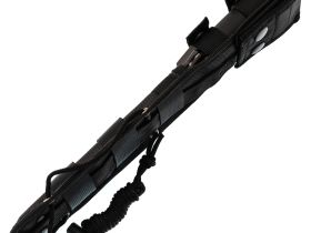 Туристический нож Антей-М, сталь AUS-8, рукоять эластомер, черный
