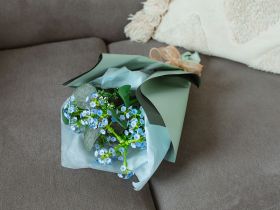 JK2682 Конструктор Синий букет