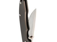 Складной нож Sanrenmu 7073LUX-SK, сталь 12C27, рукоять сталь