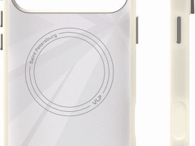 Клип-кейс VLP Aster Proс MagSafe для Apple iPhone 17 Pro Max Белый