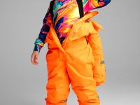 Комбинезон текстильный с полиуретановым покрытием для девочек