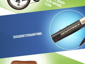 Складной велосипед Novatrack Aurora 3.6 20, год 2024, цвет Коричневый