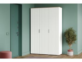 Распашной шкаф Енссон 3-135x210 Белый