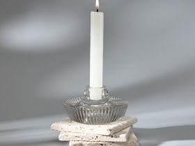 Подсвечник Orlando, серый