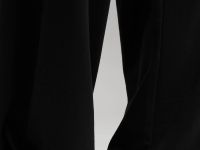 Трикотажные брюки объемного кроя из футера