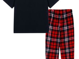 Комплект для мальчиков: брюки текстильные, фуфайка трикотажная (футболка)