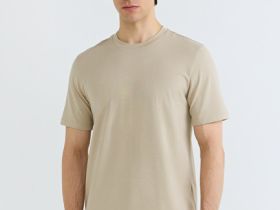 Базовая футболка, Бежевый