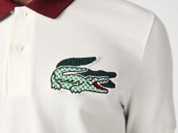 Мужское поло Lacoste Slim Fit из хлопка Heritage