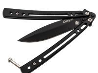 Нож-бабочка (балисонг) Силуэт, черный