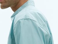 Рубашка прямого силуэта из хлопка