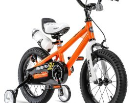 Детский велосипед Royal Baby Freestyle Steel 14, год 2022, цвет Зеленый