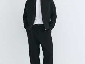 Бомбер на молнии, Черный