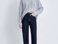 Джемпер свободного силуэта из хлопка