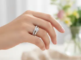 Кольцо из белого золота э4712кц02144100