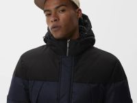 Мужская стёганая куртка Lacoste L!VE