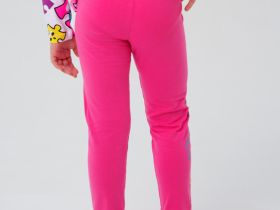 Брюки трикотажные для девочек (легинсы), 2 пары в комплекте