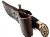 Нож Финка НКВД Звезда, сталь У-10, граб