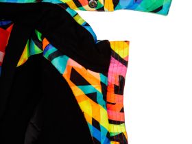 Комплект текстильный с полиуретановым покрытием для девочек: куртка, полукомбинезон