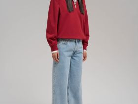 Джинсы широкого кроя