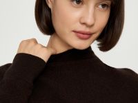 Шерстяной джемпер с добавлением шелка и кашемира