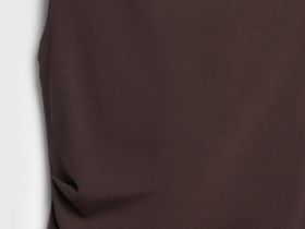 Асимметричный топ без рукавов, Коричневый