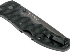 Складной тактический нож Cold Steel Recon 1 Tanto, сталь CPM-S35VN, рукоять G10, черный