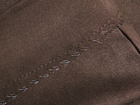 Брюки Baggy из искусственной замши, Коричневый