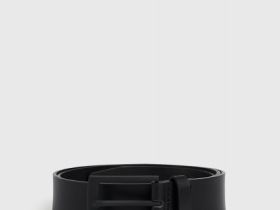 Ремень с чёрной пряжкой, Черный