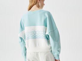 Женская толстовка Lacoste укороченного кроя