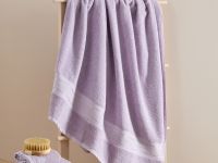 Полотенце махровое Базена/Basena, фиалка